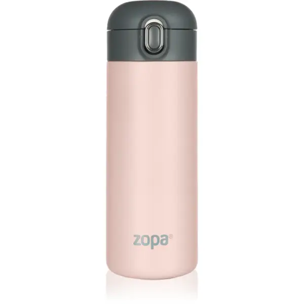 Zopa Thermo Bottle termos cu pai Candy Pink 400 ml