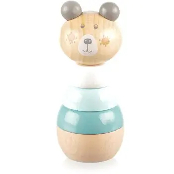 Zopa Wooden Rings Toy animal animăluțe inserabile din lemn