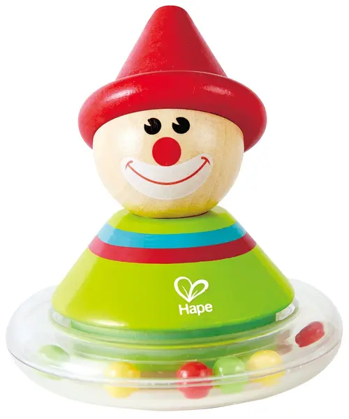 Zornaitoare din lemn Hape - Clown Ralph