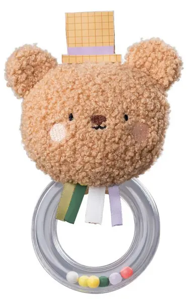 Zornăitoare moale pentru bebeluși Taf Toys - Urs