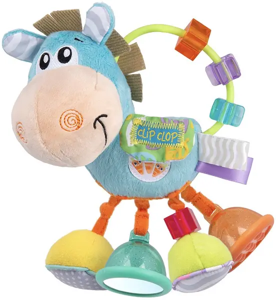 Zornaitoare pentru bebelusi Playgro - Cal, albastru