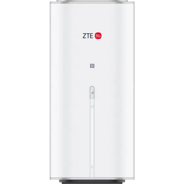 ZTE Router wireless ZTE G50, 5G, WiFi 7 pana la 3570 Mbps, Viteza transfer pana la 2.92 Mbps, Banda duala 2.4 GHz si 5 GHz, Alb