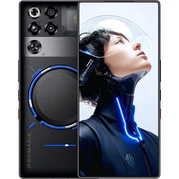 ZTE Telefon mobil Nubia Redmagic 11 Pro 144Hz Gaming, 24GB RAM, 1TB ROM, Snapdragon 8 Elite Gen 5, 6.85 AMOLED Full Screen, Dual-Sim, Nightfreeze