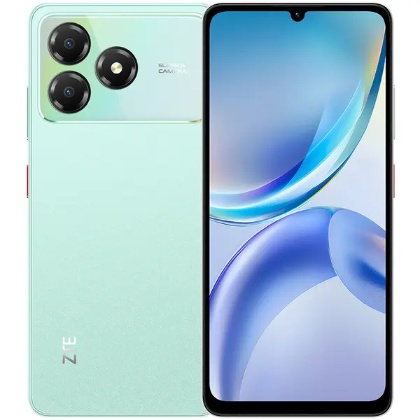 ZTE Telefon mobil ZTE Blade A36, Dual SIM, 4G LTE, 64GB, 4GB RAM, Verde