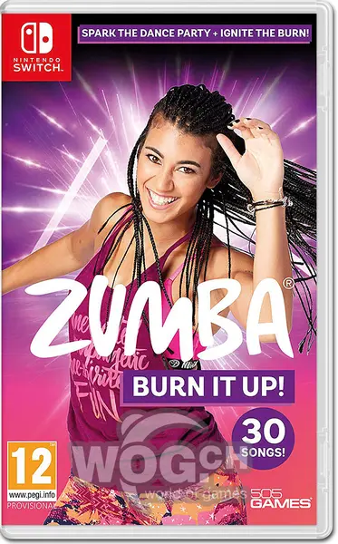 ZUMBA BURN IT UP Нинтендо Суич