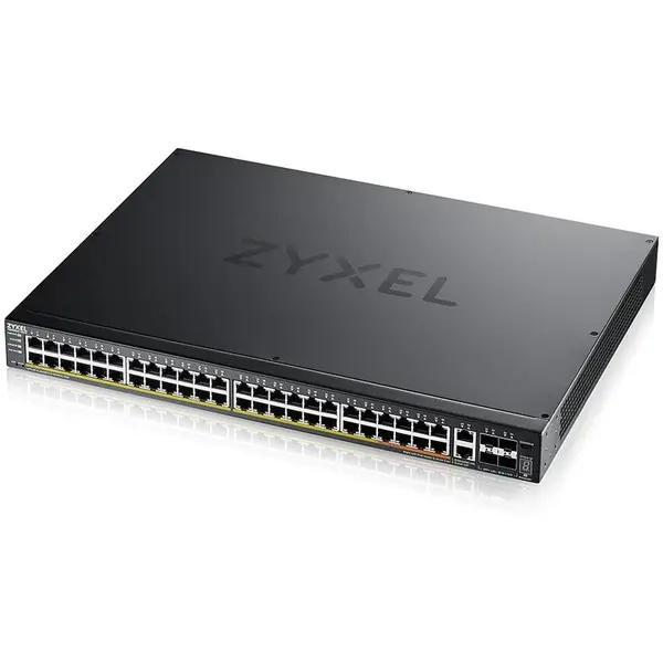 ZyXEL Switch de acces ZyXEL XGS2220-54 48 porturi GbE L3 cu 6 uplink 10G, 206496, comutator