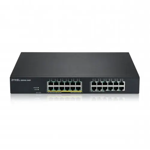 ZyXEL Switch Zyxel GS1915-24EP-EU0101F, 24 porturi, PoE, Negru