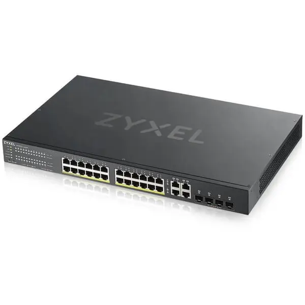 ZyXEL Switch Zyxel GS192024HPV2-EU010, 24 porturi, PoE