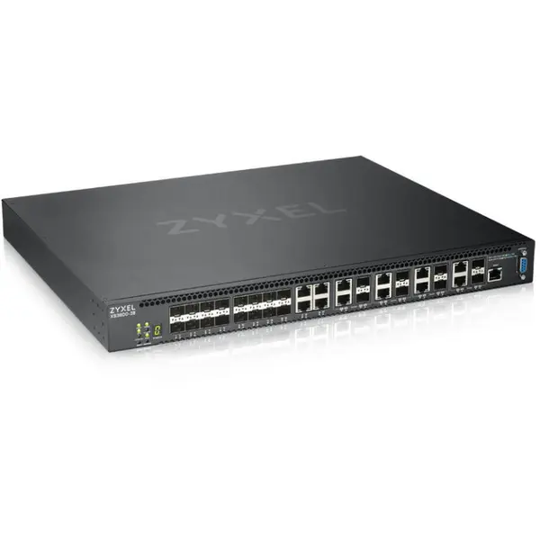 ZyXEL Switch ZyXEL XS3800‑28‑ZZ0101F, 28 porturi, Negru