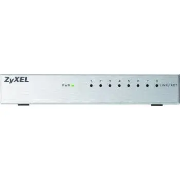 ZyXEL Zyxel 8 Port Desktop Gigabit Ethernet Media Switch