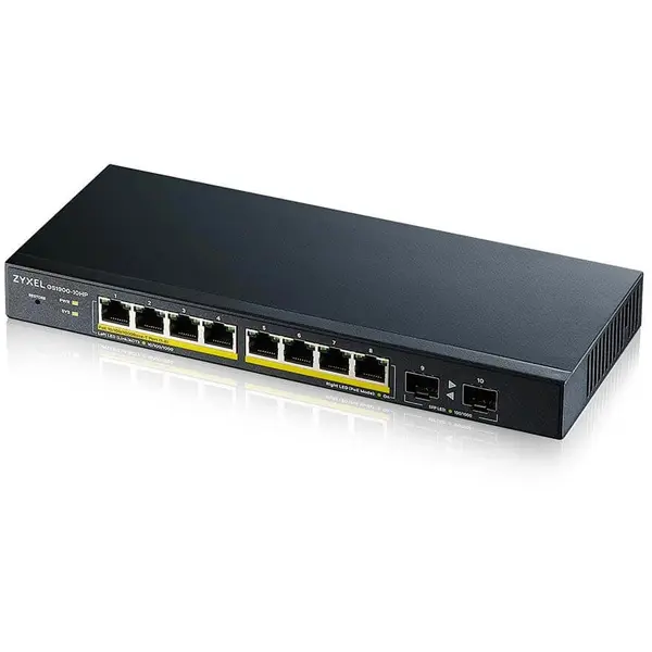 ZyXEL Zyxel GS1900-10HP Gestionate L2 Gigabit Ethernet (10/100/1000) Power over Ethernet (PoE)